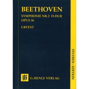 Beethoven: Symphony No.2 In D Op.36 (Henle Urtext Edition) - Study Score