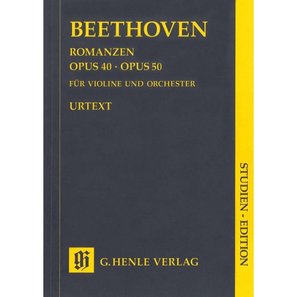 Ludwig Van Beethoven: Romanzen Fur Violine Und Orchester Op. 40 And Op. 50