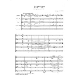 Franz Schubert: String Quintet In C (Henle Edition) (Score)