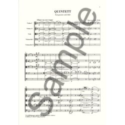 Franz Schubert: String Quintet In C (Henle Edition) (Score)