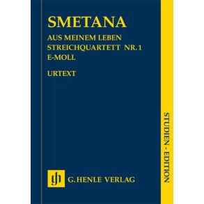 SMETANA AUS MEINEM LEBEN FROM MY LIFE STRING QUARTET NO 1 STUDY SCORE