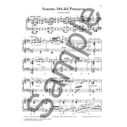 Franz Liszt: Second Petrarch Sonnet No.104