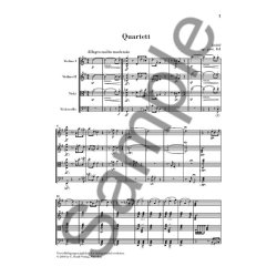 Franz Schubert: String Quartet In G Major Op. post. 161 D 887 - Study Score