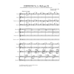 Johannes Brahms: Symphony No.4 In E Minor Op.98 (Study Score)