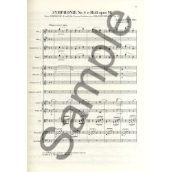 Johannes Brahms: Symphony No.4 In E Minor Op.98 (Study Score)