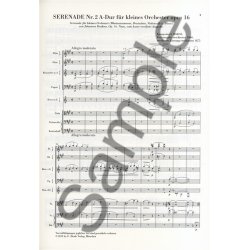 Johannes Brahms: Serenade No. 2 In A Major OP 16