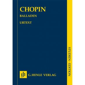Frederic Chopin: Ballades (Study Score)