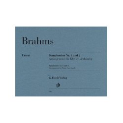 Johannes Brahms: Symphonies Nos. 1 and 2 - Piano Four-hands