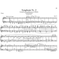 Johannes Brahms: Symphonies Nos. 1 and 2 - Piano Four-hands