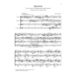 Robert Schumann: String Quartets Op. 41 (Study Score)