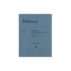 Claude Debussy: Rhapsody For Alto Saxophone And Orchestra (Piano Reduction)