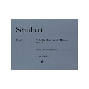 Franz Schubert: Works for Piano Four-hands - Volume III (Henle Urtext Edition)
