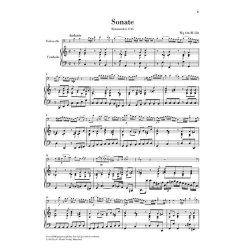 Carl Philipp Emanuel Bach: Gamba Sonatas - Edition For Cello