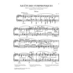 Robert Schumann: Complete Piano Works Study Score - 6 Volume Slipcase (Henle Urtext)