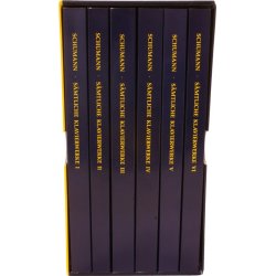 Robert Schumann: Complete Piano Works Study Score - 6 Volume Slipcase (Henle Urtext)