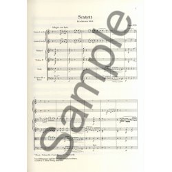 Ludwig Van Beethoven: Sextet In E Flat Op.81b - Urtext Study Score