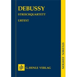 Claude Debussy: String Quartet (Study Score)