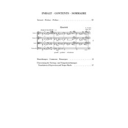 Claude Debussy: String Quartet (Study Score)