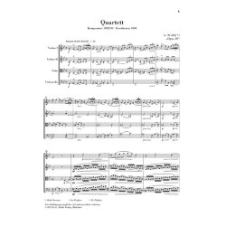 Claude Debussy: String Quartet (Study Score)