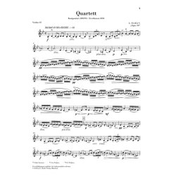 Claude Debussy: String Quartet (Parts)