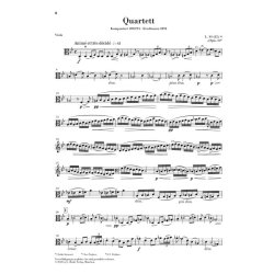 Claude Debussy: String Quartet (Parts)