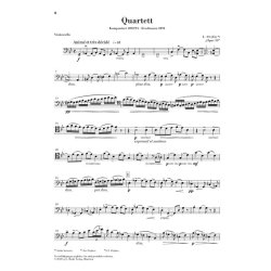 Claude Debussy: String Quartet (Parts)