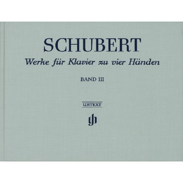 Franz Schubert: Works for Piano four-hands, Volume III