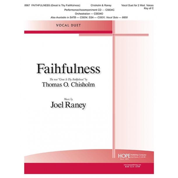 Faithfulness (Great Is Thy Faithfulness)
