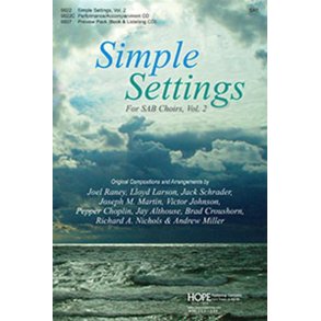 Simple Settings for SAB Choirs, Vol. 2 : Preview Pack