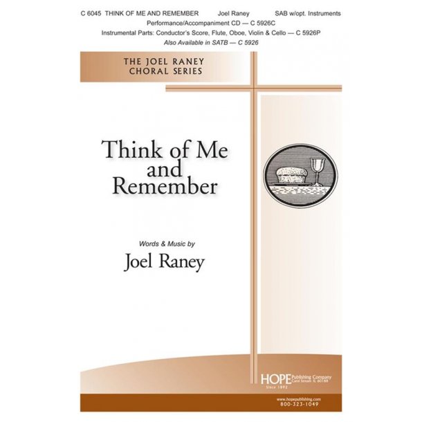 Think of Me and Remember