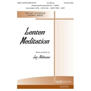 Lenten Meditation