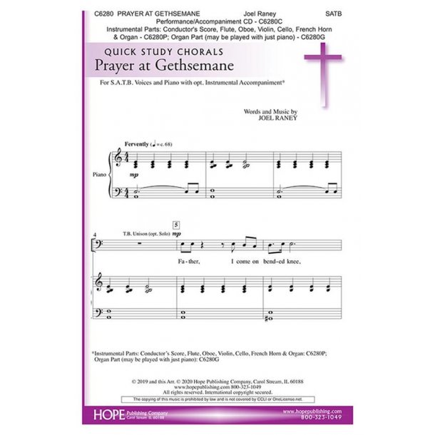 Prayer At Gethsemane