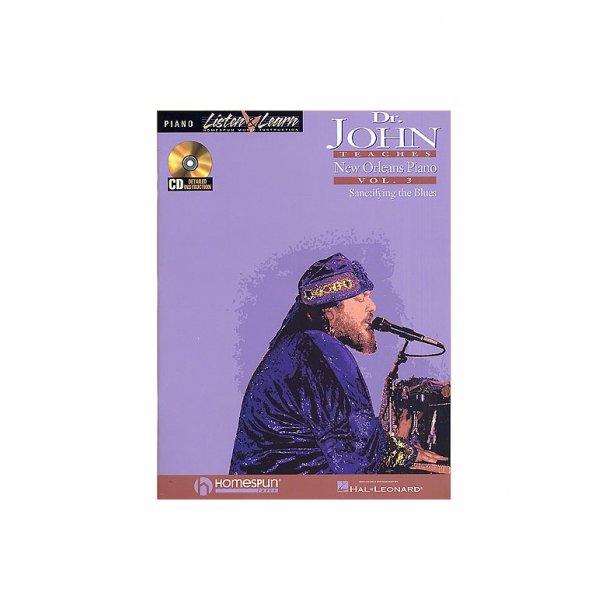Dr.John Teaches New Orleans Piano Book 3