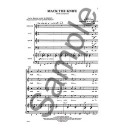Kurt Weill: Mack The Knife (SATB)