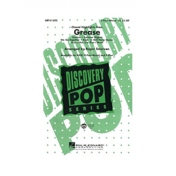 Grease: Choral Highlights (SAB)