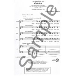 Grease: Choral Highlights (SATB)