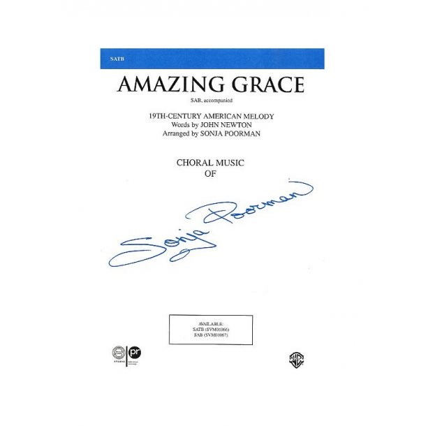 Amazing Grace (SAB)