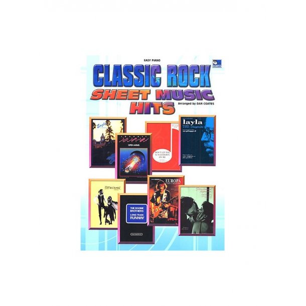 Classic Rock Sheet Music Hits (Easy Piano)