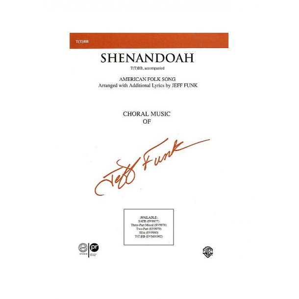 Shenandoah  (arr. Funk) - TTBB
