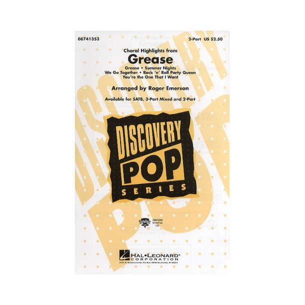 Grease: Choral Highlights (2-Part)