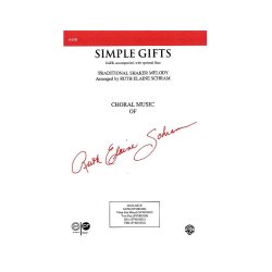 Simple Gifts (arr. Schram) - SATB