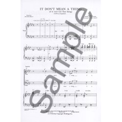 Duke Ellington: It Don't Mean A Thing (If It Ain't Got That Swing) (SATB/Piano)