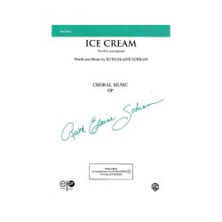 Ruth Elaine Schram: Ice Cream