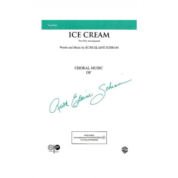 Ruth Elaine Schram: Ice Cream