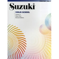 Suzuki Violin School Piano Part - Volume 2 (Revised Edition)