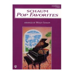 Schaum Pop Favourites - Intermediate C Book