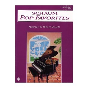 Schaum Pop Favourites - Intermediate C Book