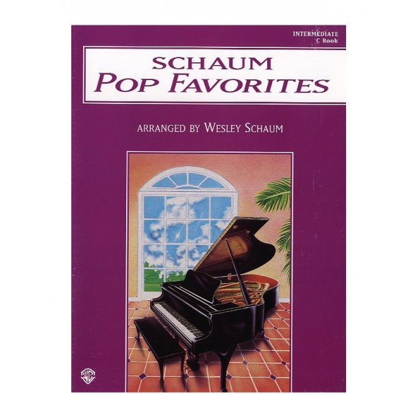 Schaum Pop Favourites - Intermediate C Book