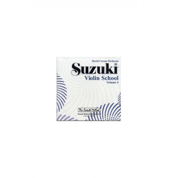 Suzuki Violin School 4 - David Cerone (CD)