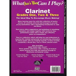 What Jazz 'n' Blues Can I Play? Clarinet Grades 1, 2 And 3